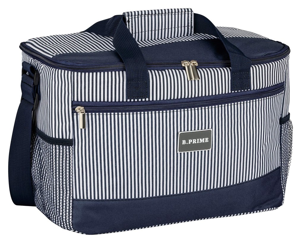 Nevera portátil Polarbox 20 L – Verde Lima y asa Malva