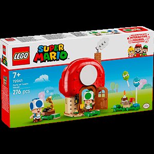 Diviértete con LEGO Super Mario: la Casa de Toad en versión Fiesta