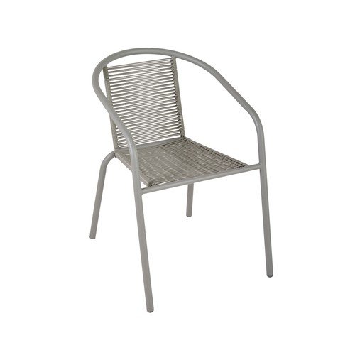 Silla de jardín de acero, GARDENSTAR (azul en descripción)