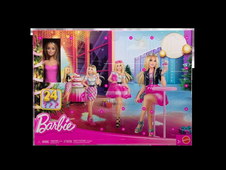 Calendario de Adviento Barbie y Hot Wheels: sorpresa diaria