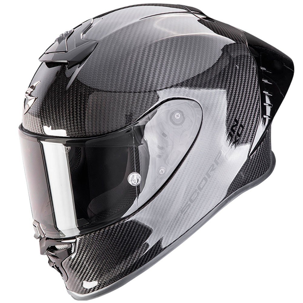 Casco integral Scorpion EXO‑R1 EVO II Air de carbono con visor Pinlock