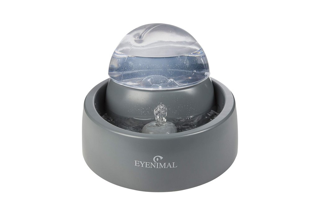 Hidratación fresca para tu mascota con la fuente Eyenimal