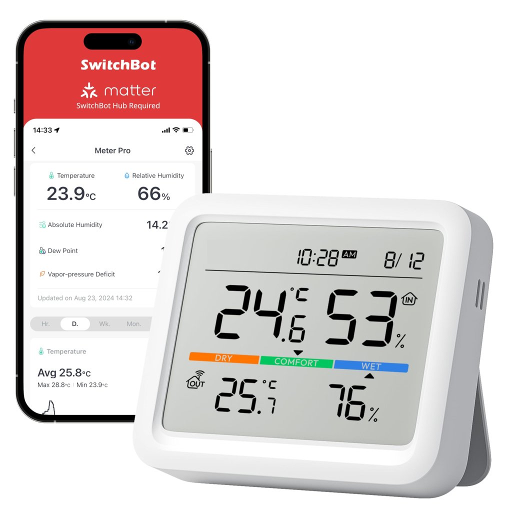 Control total del clima en casa con SwitchBot Meter Pro