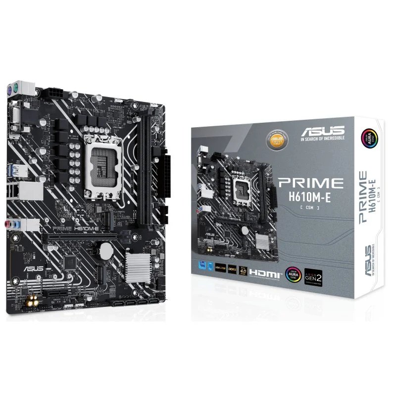 Placa base ASUS Prime H610M-E-CSM: rendimiento y conectividad rebajada