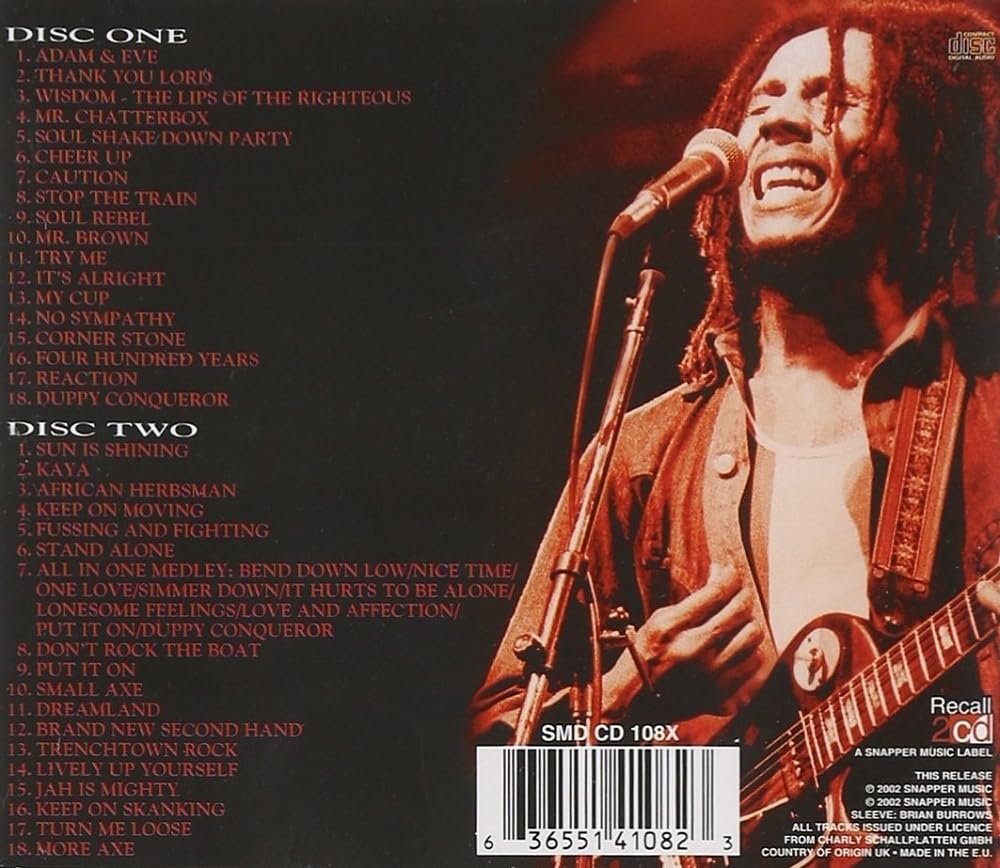Bob Marley – Bustin' Out Of Trenchtown, doble CD a precio irresistible
