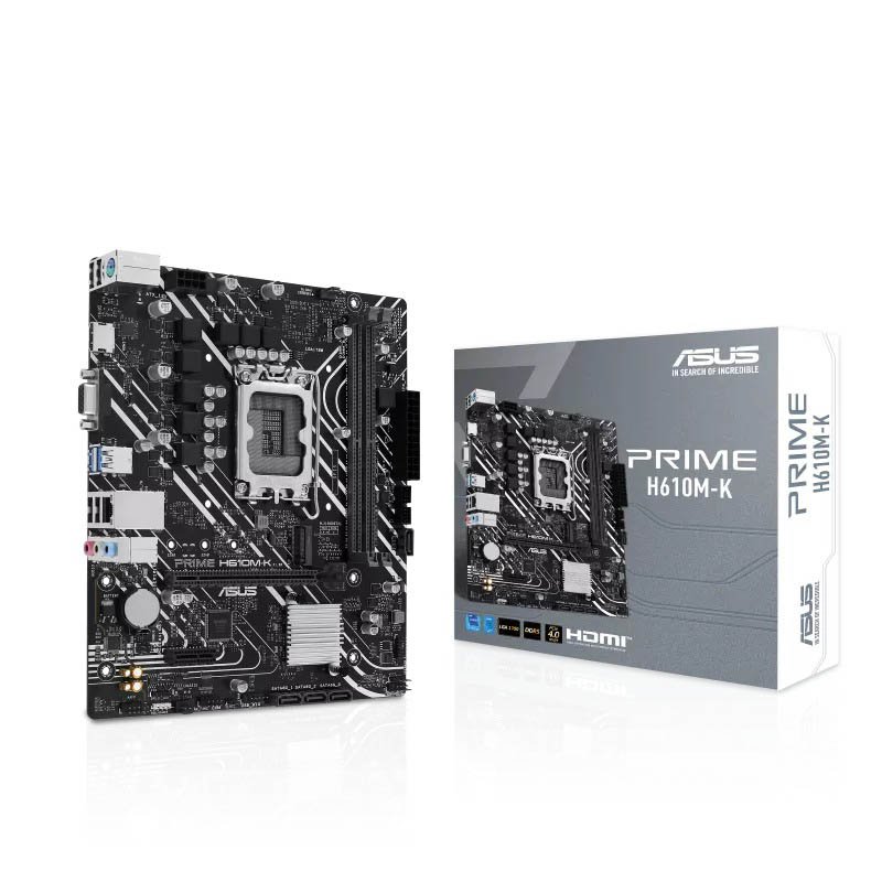 ASUS Prime H610M‑K: la base perfecta para tu PC de última generación