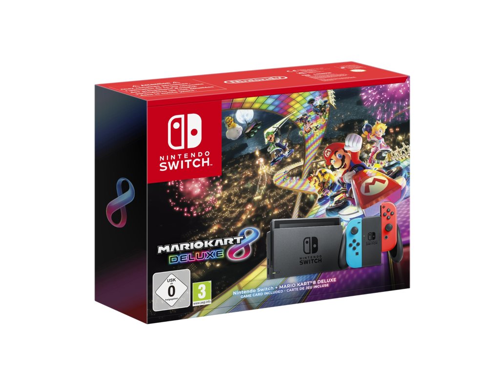 Nintendo Switch con Mario Kart 8 Deluxe: diversión garantizada