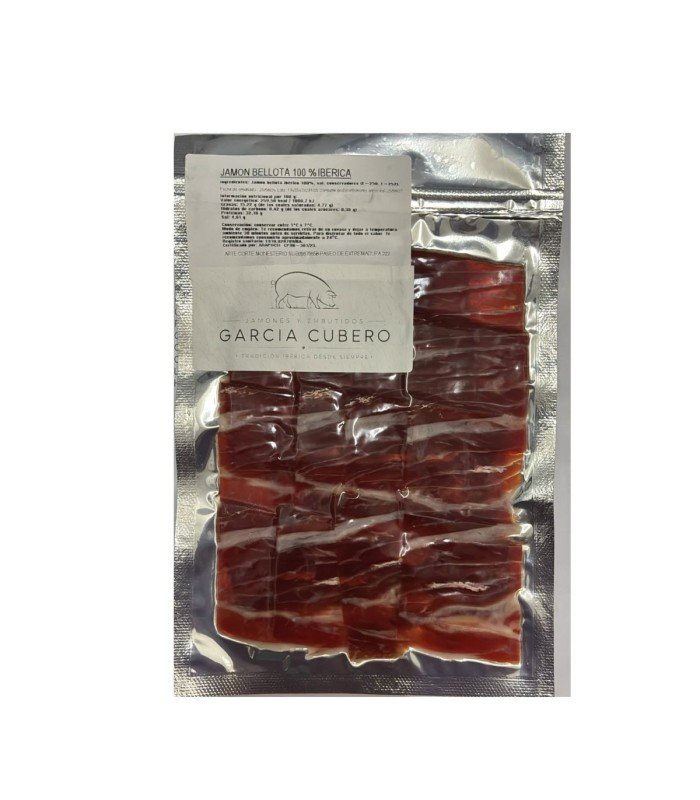 Jamón 100% Ibérico de Bellota + huesos y taquitos, cortado a cuchillo