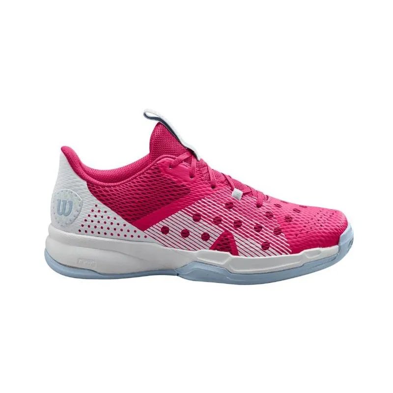 Zapatillas Wilson Hurakn Team rosa y blanco para mujer – ¡Ahorra un 78%!