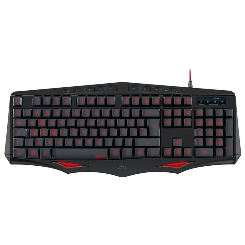 Teclado gaming Speed Link Lamia negro: precisión y estilo