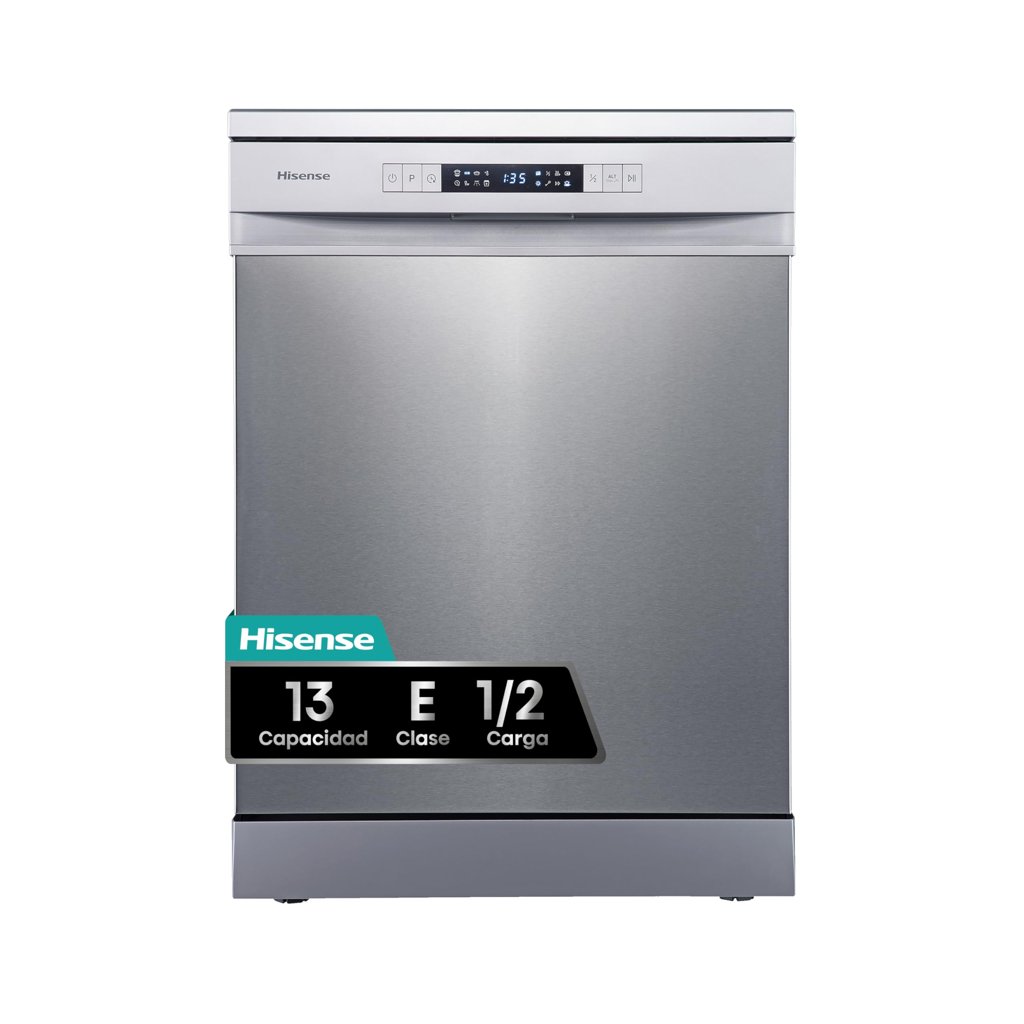 Lavavajillas Hisense de 13 cubiertos con ciclo rápido de 30 min