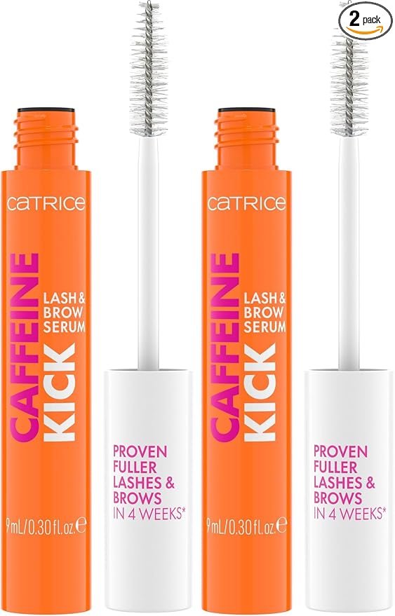 Catrice Cosmetics Sérum para cejas y pestañas Caffeine Kick, dar volumen, tonificar, cuidado, translúcido, 9 m