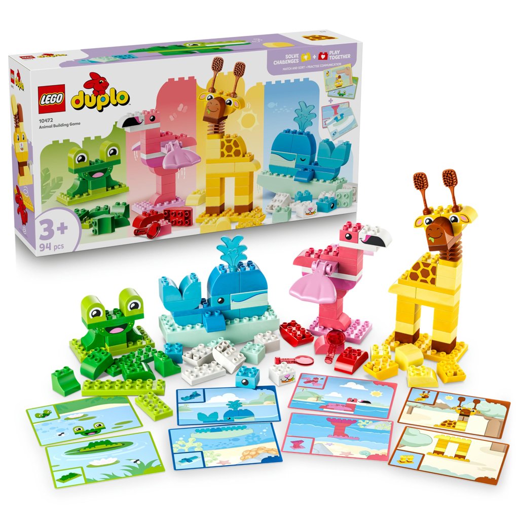 Diviértete con el set LEGO DUPLO Animales: 94 piezas gigantes