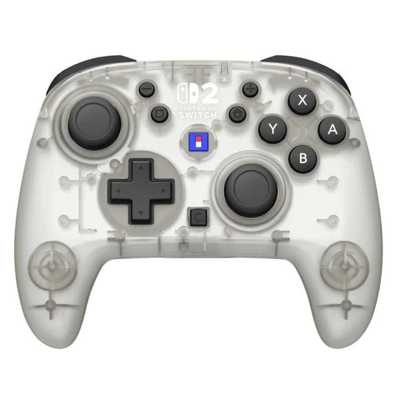 Mando Inalámbrico Hori HORIPAD Hielo Switch 2 (Joysticks TMR, Turbo, Giroscopio, edición transparente, oferta