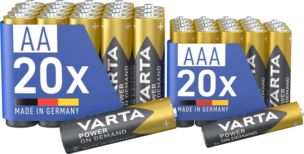 Pilas VARTA alcalinas