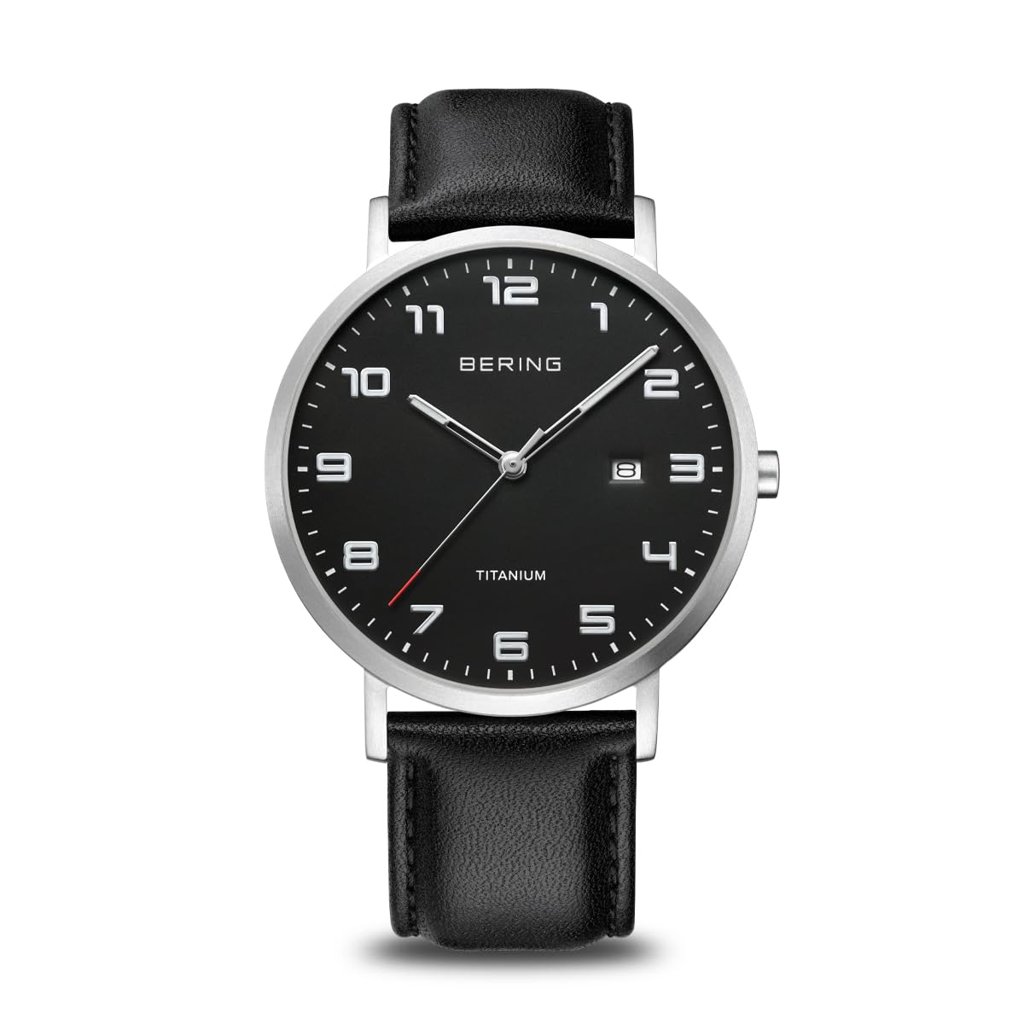 Reloj de titanio para hombre con cristal de zafiro – estilo y resistencia