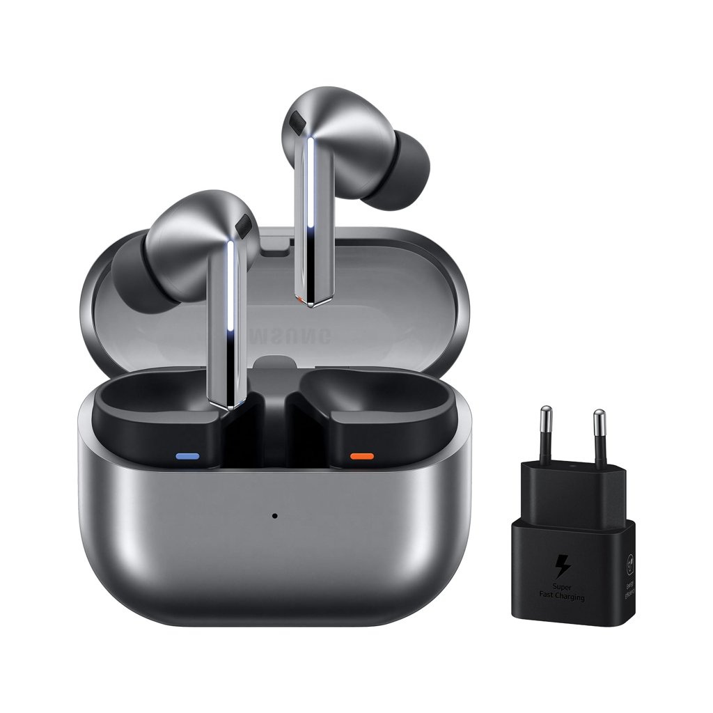 Auriculares Samsung Galaxy Buds3 Pro con cancelación y carga rápida