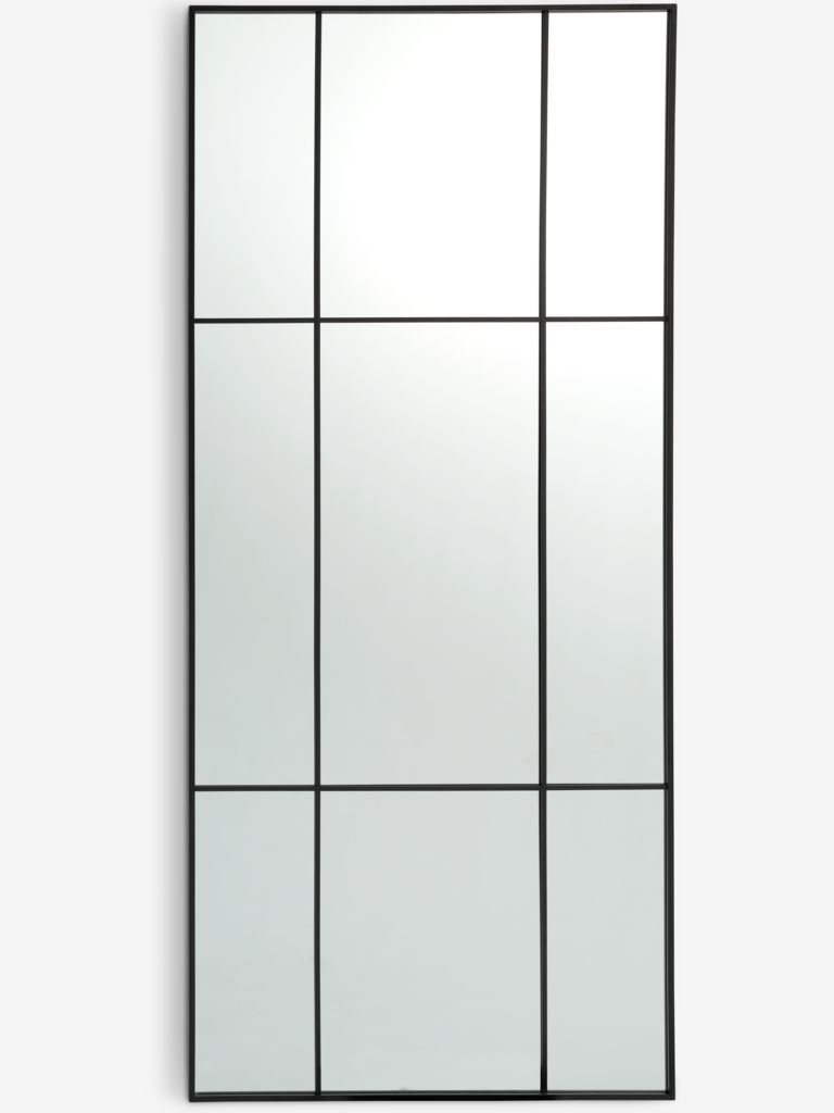 Gran espejo rectangular 180x80 cm con estilo escandinavo