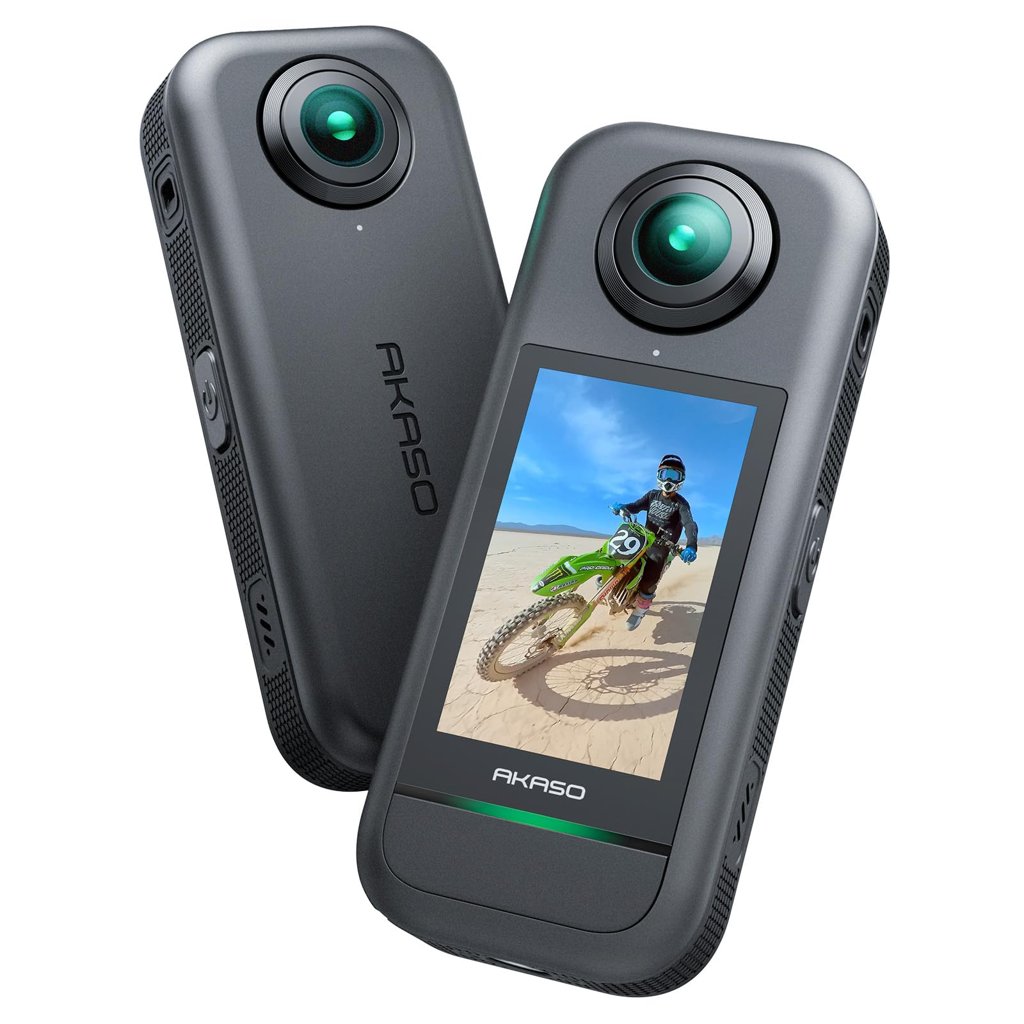 Captura cada ángulo con la cámara AKASO 360 en oferta