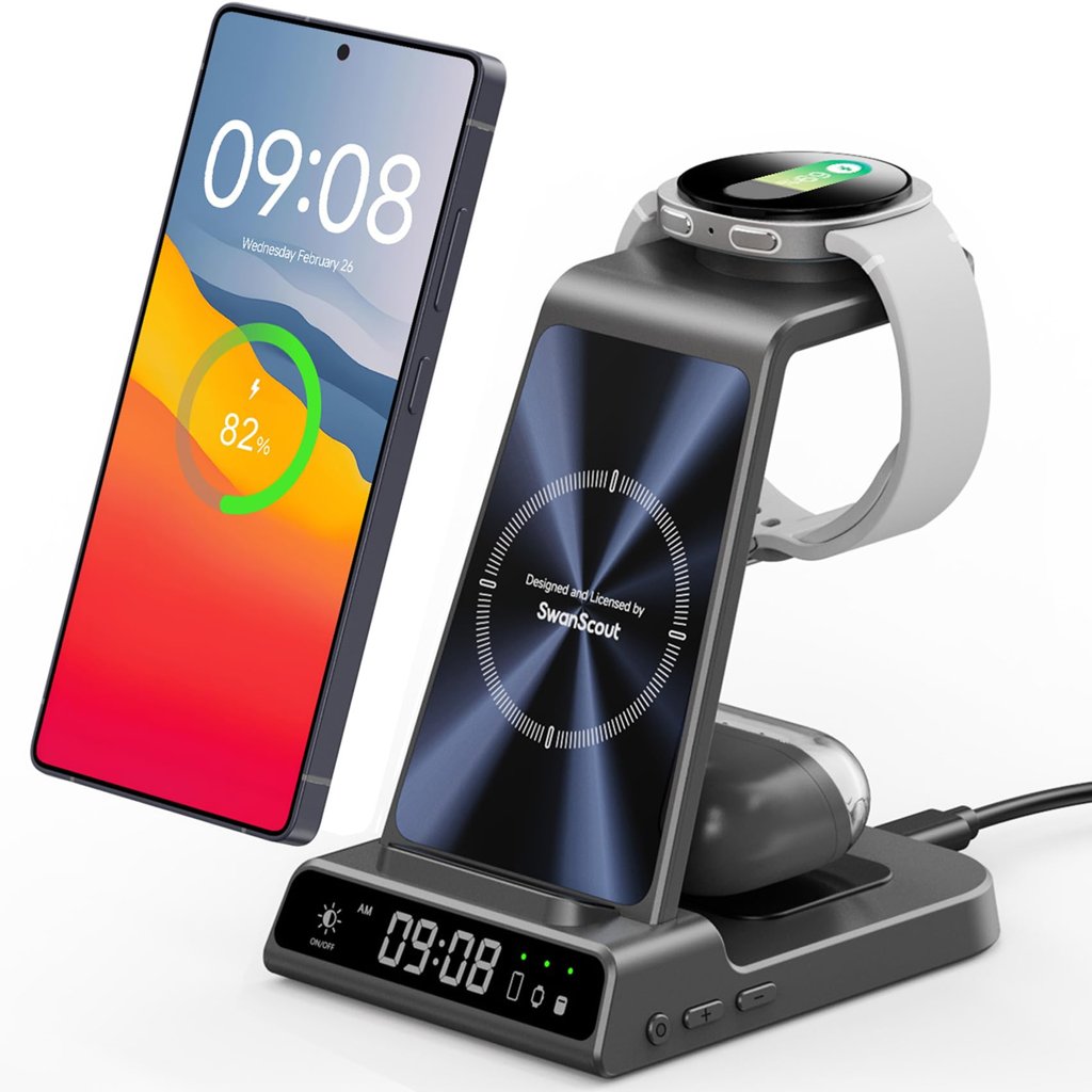 Carga tus dispositivos sin cables con el cargador inalámbrico universal