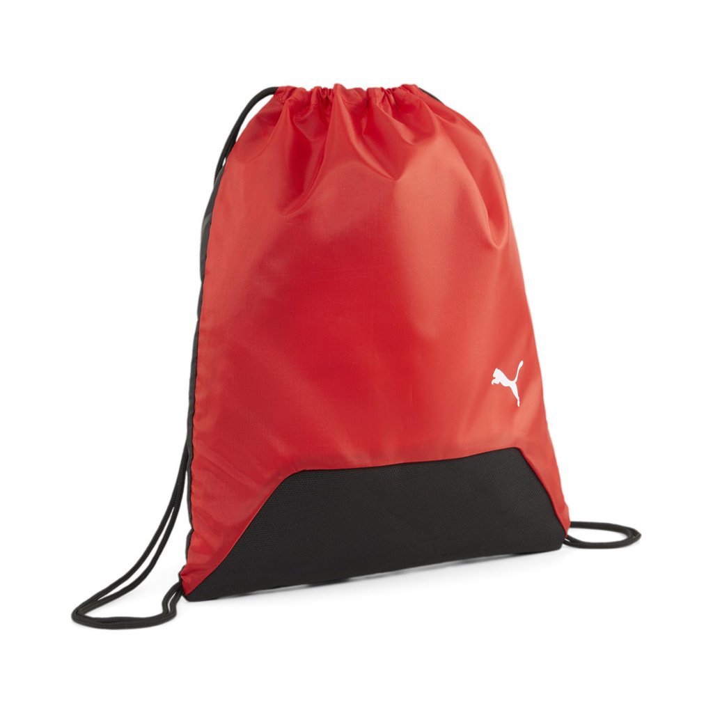 PUMA teamGOAL Bolsa de Cuerdas Deportiva en rojo y negro
