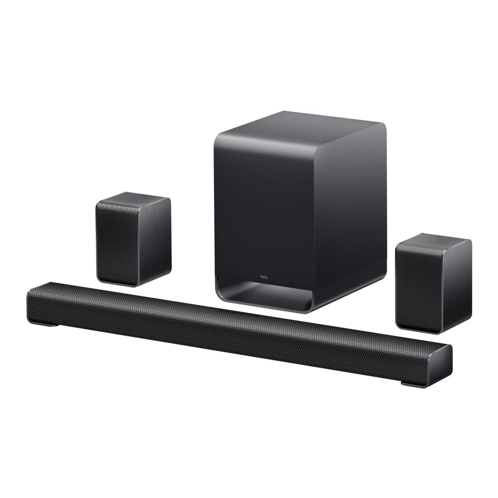 Barra de sonido TCL S65K 5.1 con Dolby Atmos y subwoofer inalámbrico