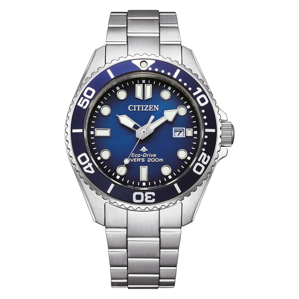 Citizen Promaster Diver Eco‑Drive 200 m con zafiro y corona roscada