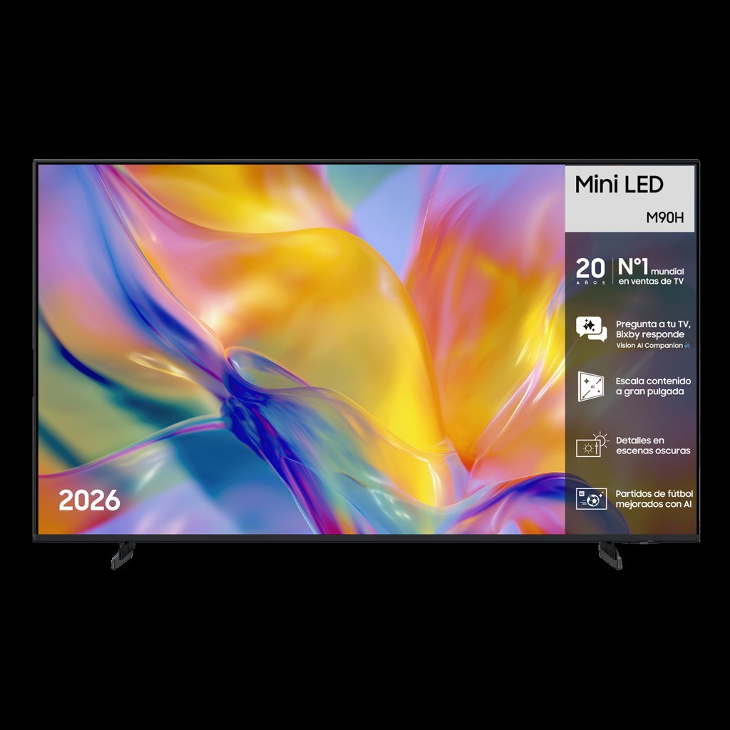 Smart TV Samsung 100" Mini LED 4K con 144 Hz y Q‑Symphony