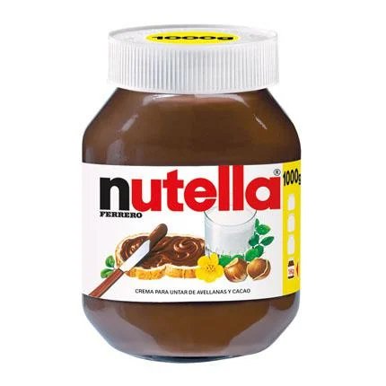 Nutella 1 kg a mitad de precio: 4 € y Cashback