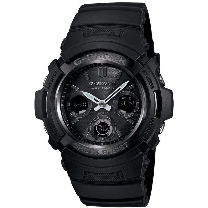 Reloj Casio G‑Shock AWG‑M100B‑1AER All Black: resistencia y estilo