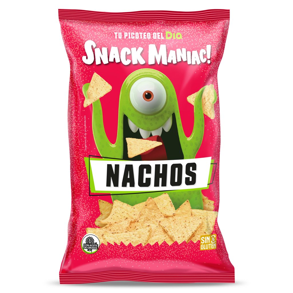Nachos Naturales Maniac de DIA: crujientes y sabrosos
