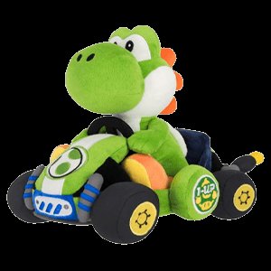 Yoshi de peluche, el acompañante perfecto de Mario Kart
