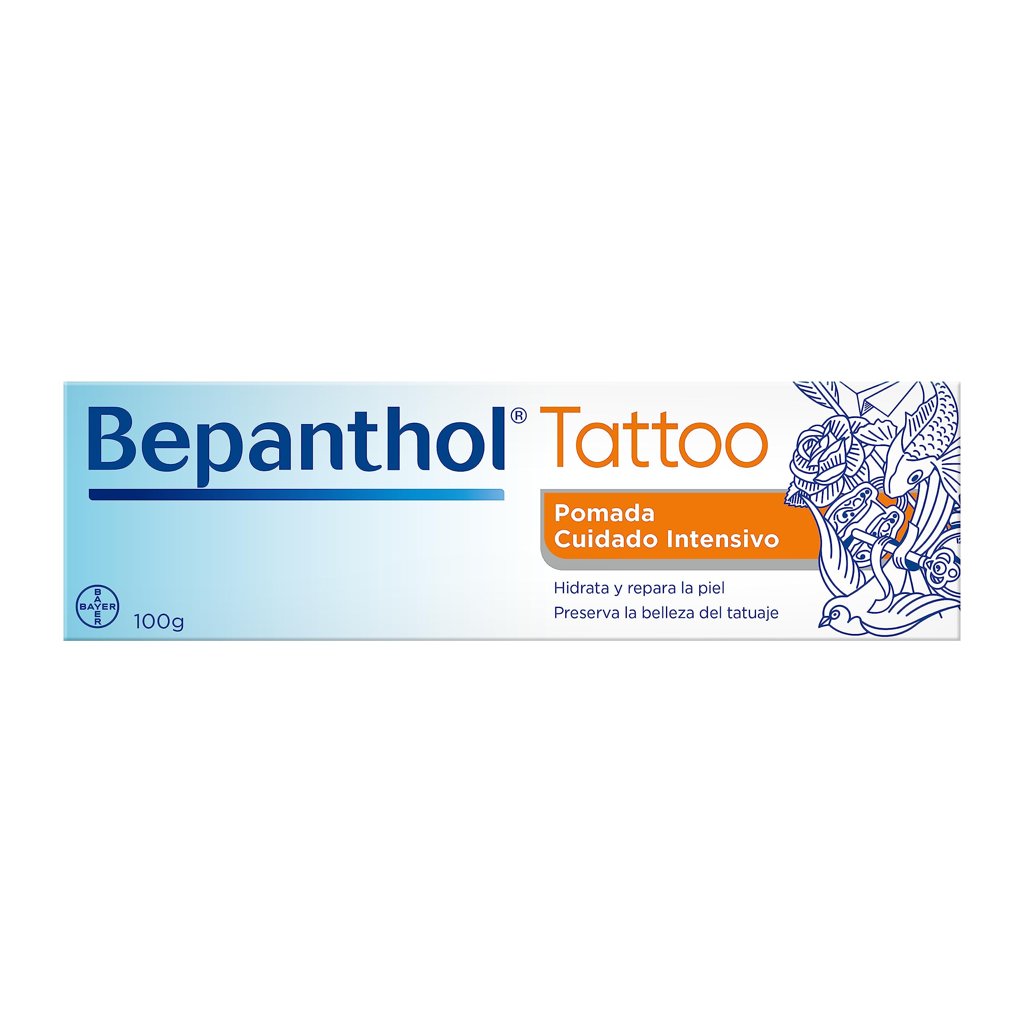 Bepanthol Pomada para Tatuajes sin perfume: cicatriza y protege