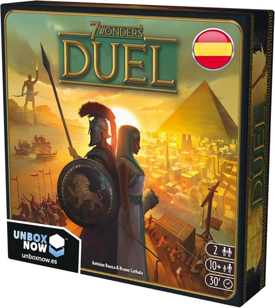 7 Wonders Duel: estrategia para dos a precio de oferta