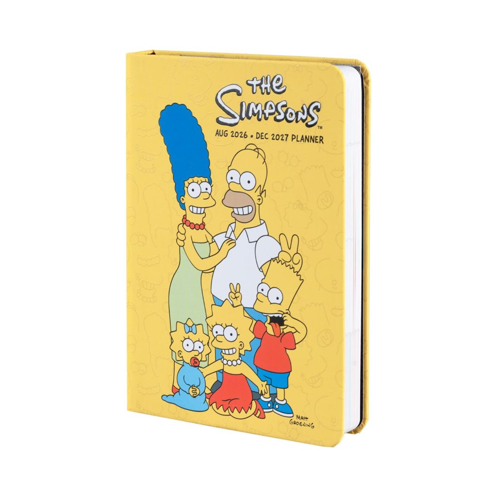 Agenda escolar Los Simpson 2026/27 – 50% de descuento
