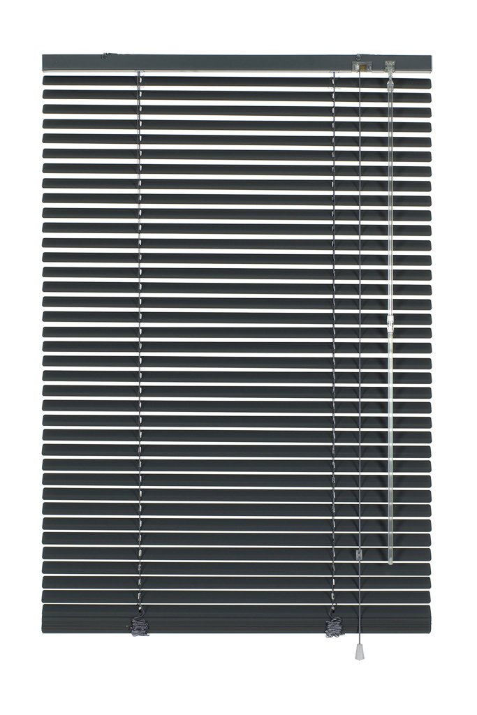 Deco Company - Persiana de Aluminio con Pinza (100 x 175 cm), Color Gris