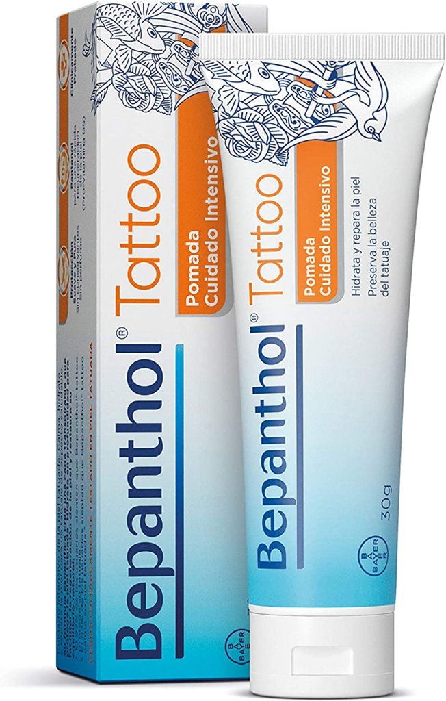 Crema para tatuajes sin conservantes