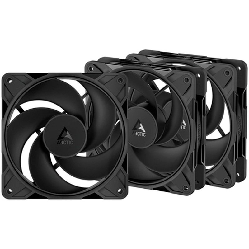 Pack de 3 ventiladores Arctic P14 Pro Reverse PWM PST de 140 mm: hasta 2650 RPM y 98 CFM
