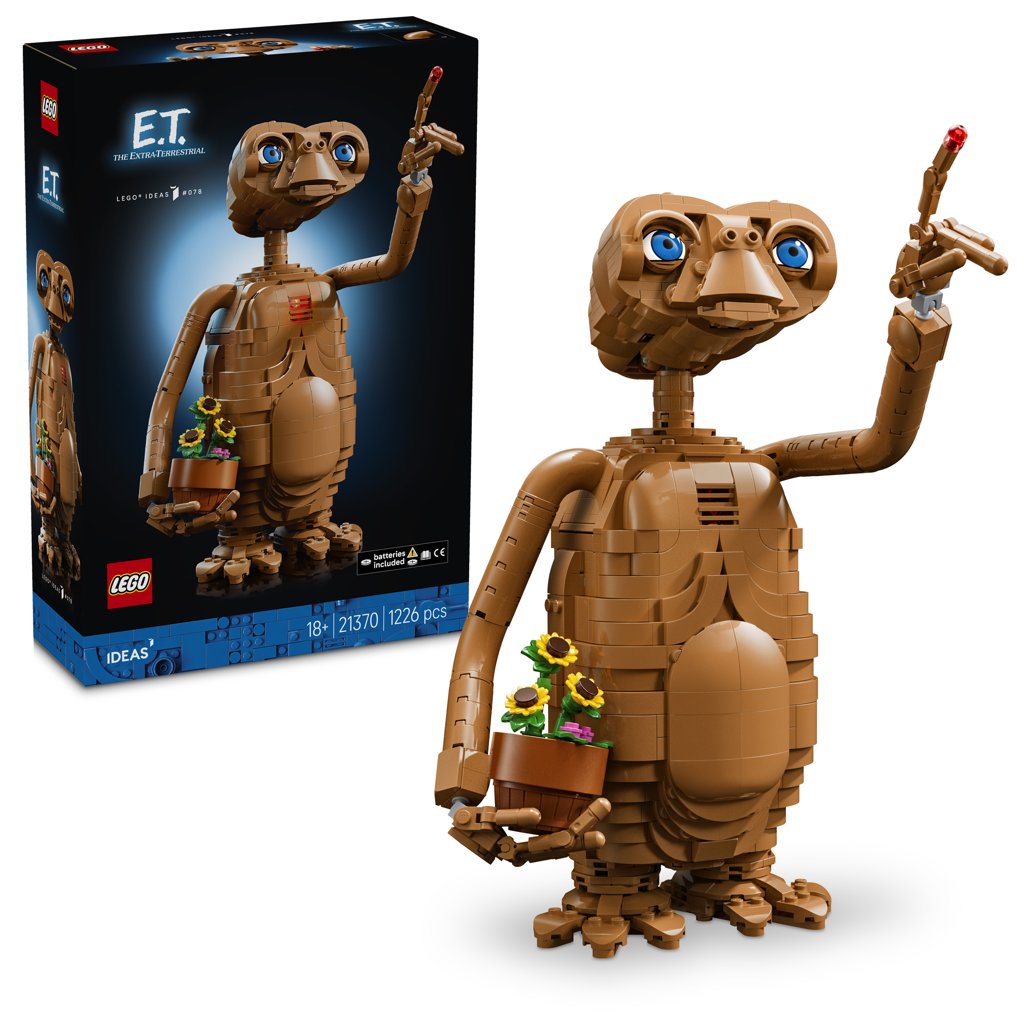 LEGO 21370 Ideas E.T. the Extra-Terrestrial – Figura – Set de Construcción para Adultos