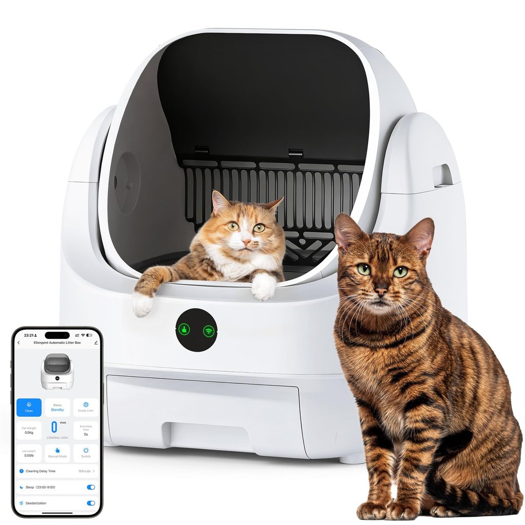 Arenero Autolimpiable para Gatos
