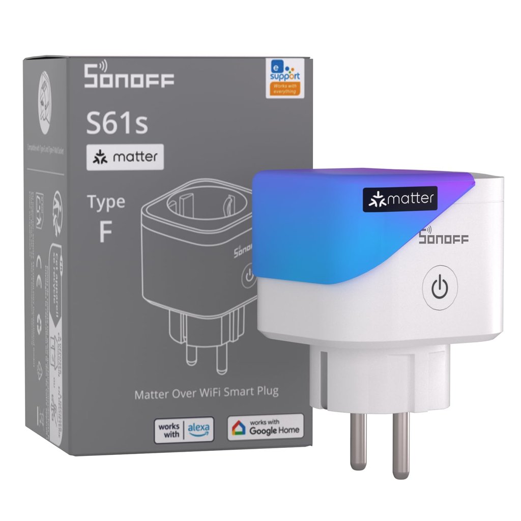 Controla tu casa con el enchufe inteligente SONOFF S61s