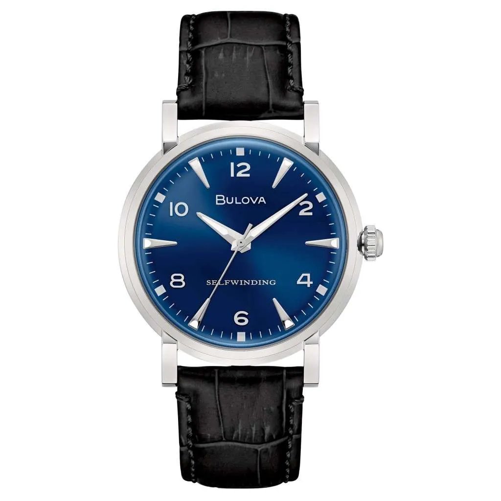 Bulova Clipper automático 96A242 – Elegancia de 39 mm