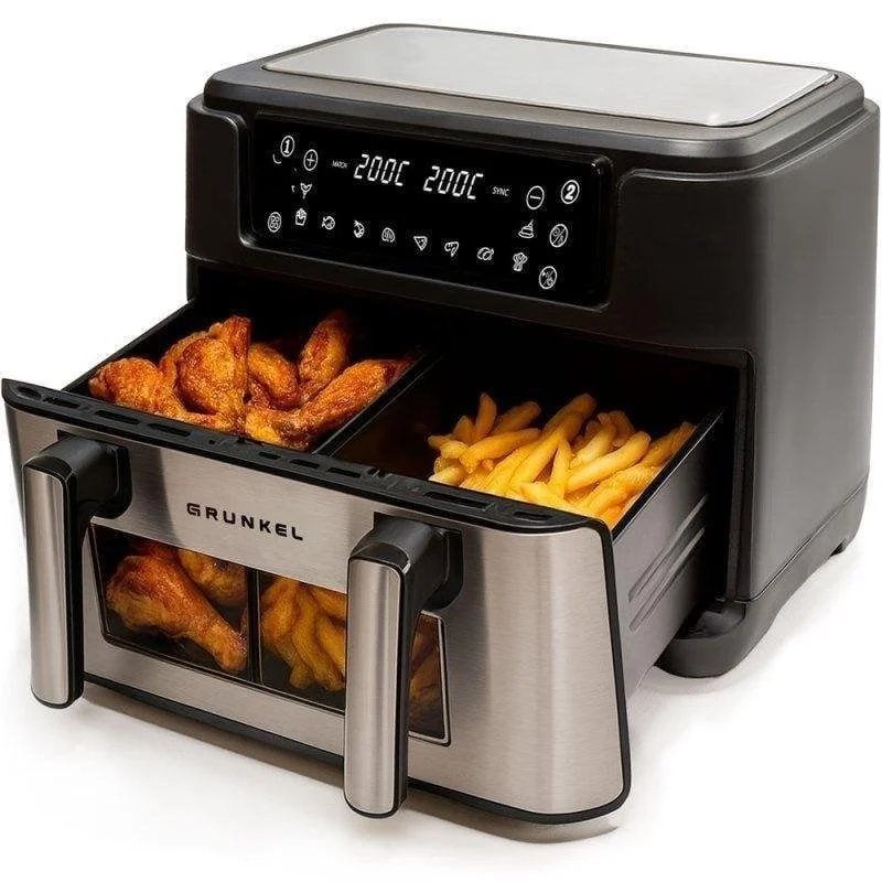 Freidora de aire Dualflexifryer 10 L: cocina saludable sin aceite