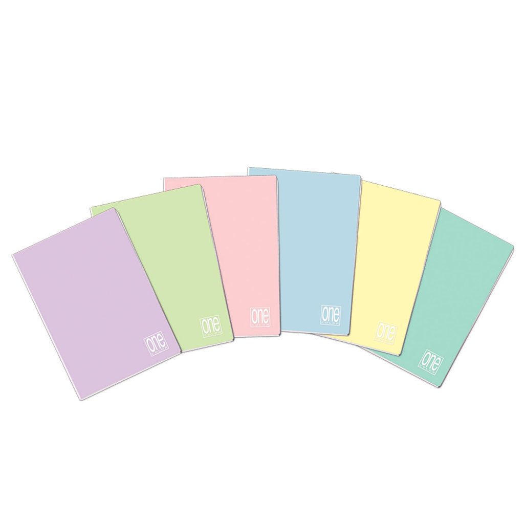 Pack de 10 cuadernos Maxi One Color Pastello con Jolly Page