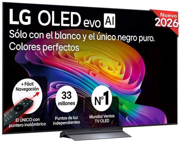 LG OLED evo 55” 4K con 165 Hz y sonido Dolby – Oferta limitada