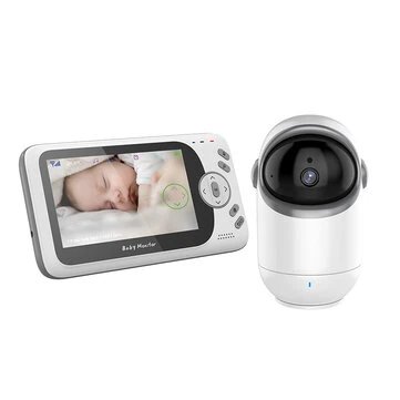 Vigila a tu bebé al instante con el monitor inalámbrico de 4,3″