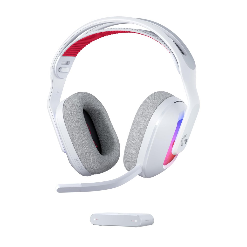 Auriculares Logitech G Astro A20 X Lightspeed inalámbricos – Blanco