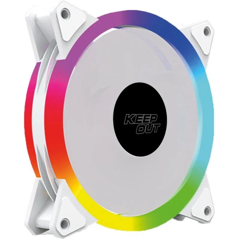 Ventilador RGB Keep Out 120 mm: Enfriamiento con estilo