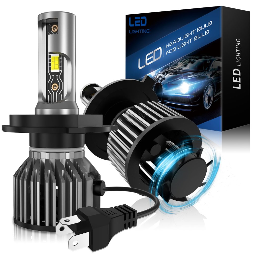 Bombilla LED H4 30000 lm: luz potente y fácil de instalar