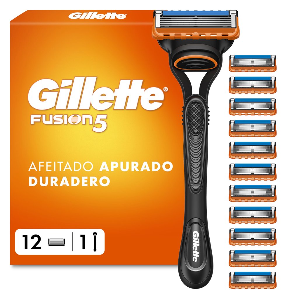 Gillette Fusion5: afeitado suave y preciso con 12 recambios